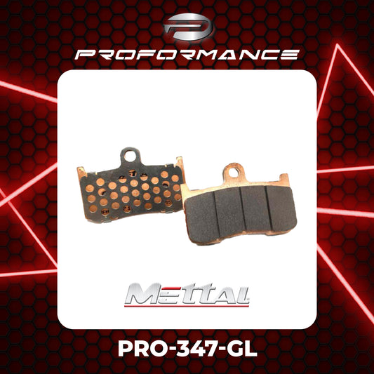 METTAL PRO-347-GL BRAKE PADS FOR KAWASAKI, SUZUKI, INDIAN MOTORCYCLE, TRIUMPH AND VICTORY MOTORBIKE