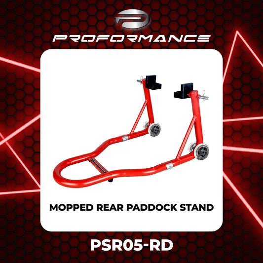 PROFORMANCE PSR05-RD MOPPED REAR PADDOCK STAND FOR MOTOR BIKE