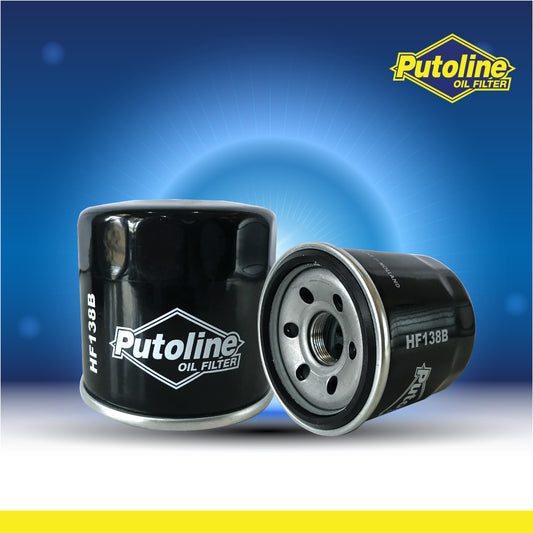 PUTOLINE OIL FILTER HF138 FOR APRILLIA, CAGIVA, SUZUKI MOTORCYCLE