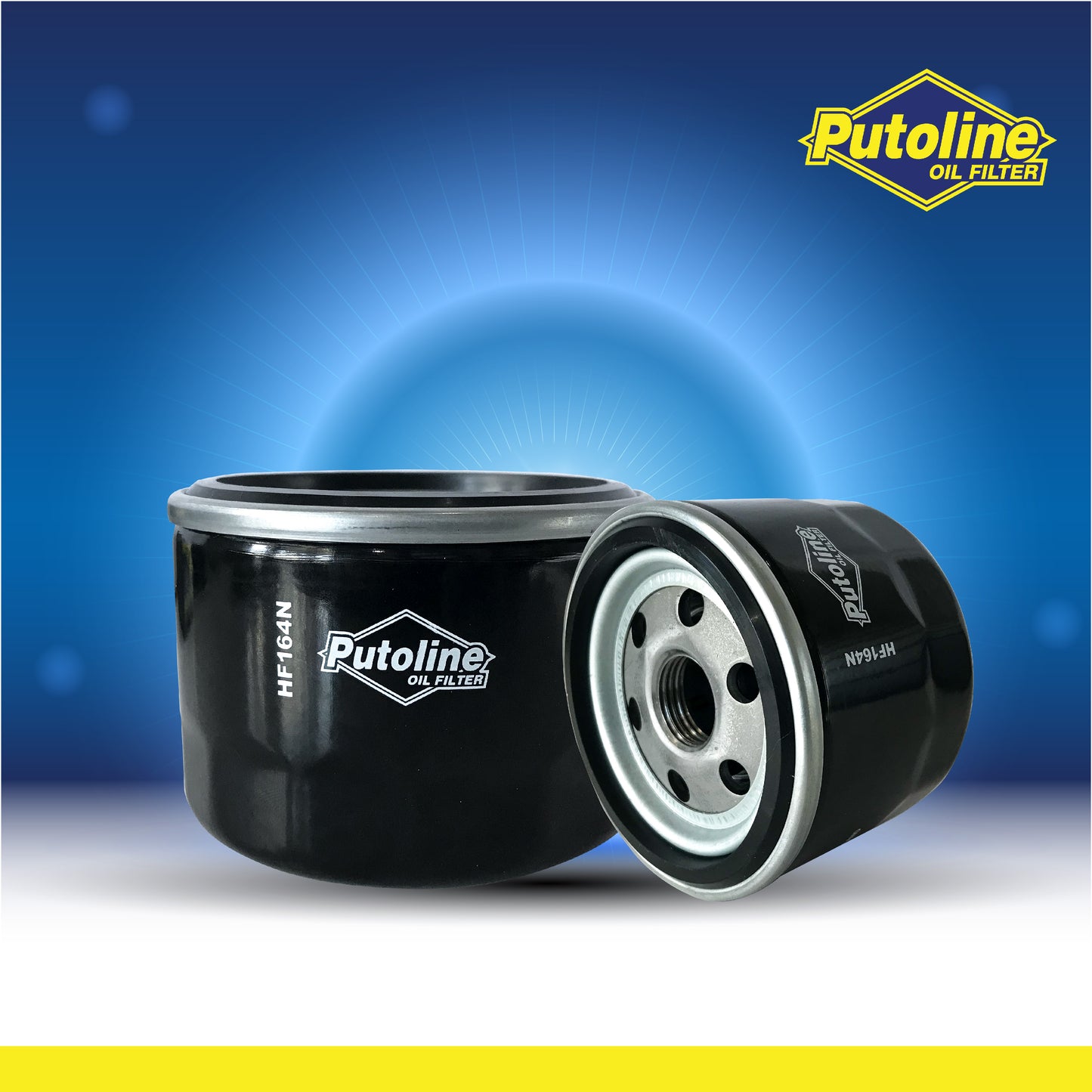 PUTOLINE OIL FILTER HF164N FOR APRILLIA, BMW MOTORCYCLE