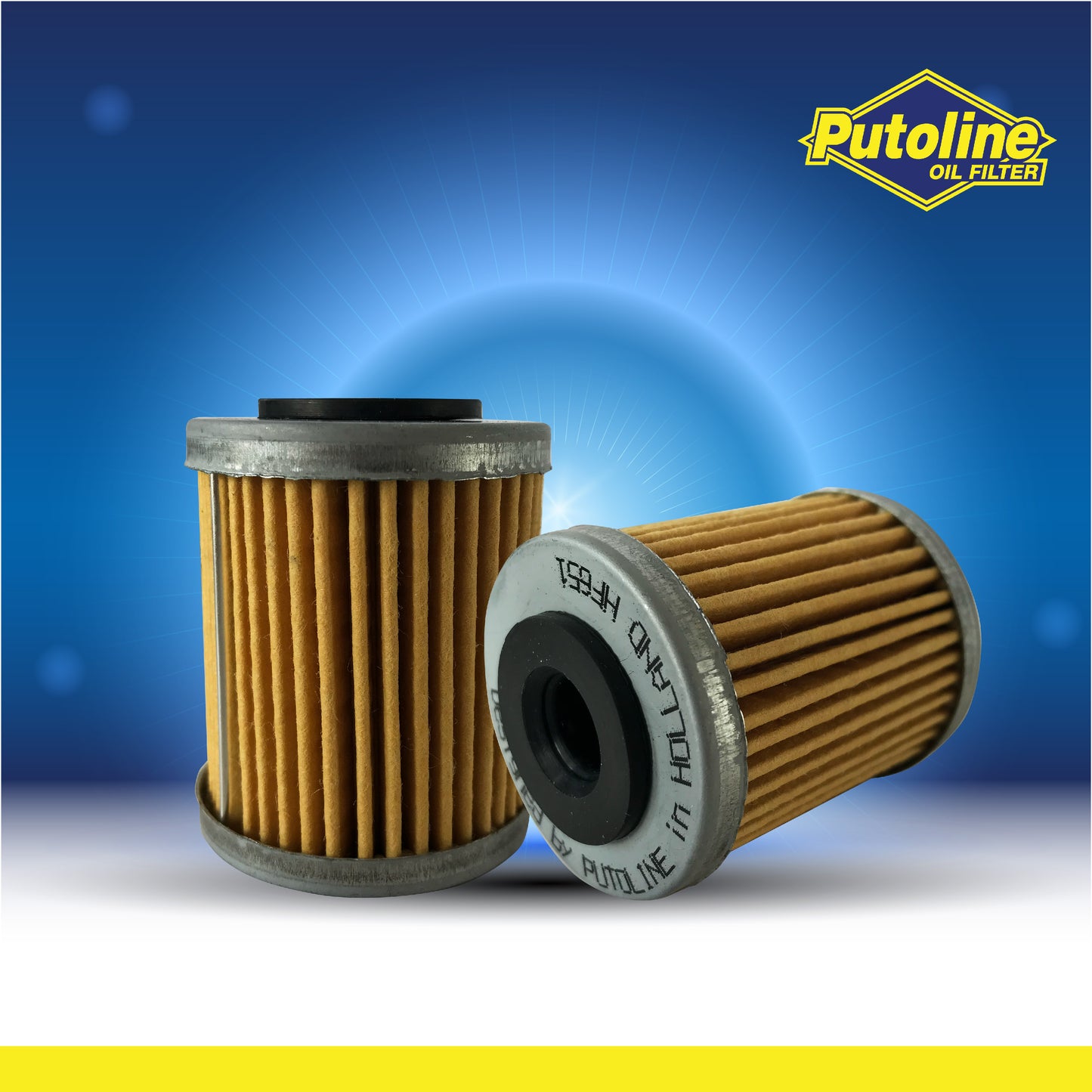 PUTOLINE OIL FILTER HF651 FOR HUSQVARNA, KTM MOTORCYCLE