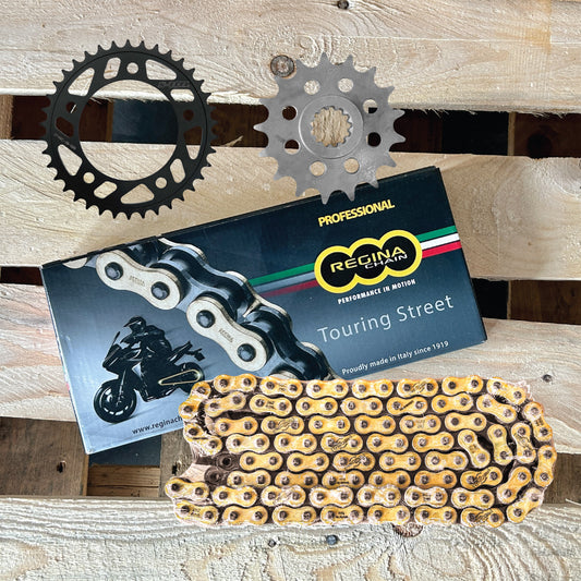 REGINA 520ZRT-118 CHAIN + SPROCKET SET FOR HONDA X ADV 750